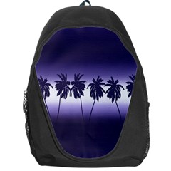 Tropical Sunset Backpack Bag by Valentinaart