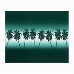 Tropical sunset Small Glasses Cloth (2-Side) Front