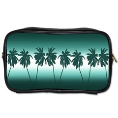 Tropical Sunset Toiletries Bags 2-side by Valentinaart