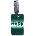 Tropical sunset Luggage Tags (One Side)  Front