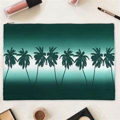 Tropical Sunset Cosmetic Bag (xxl)  by Valentinaart