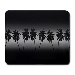 Tropical Sunset Large Mousepads by Valentinaart