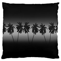 Tropical Sunset Large Cushion Case (one Side) by Valentinaart