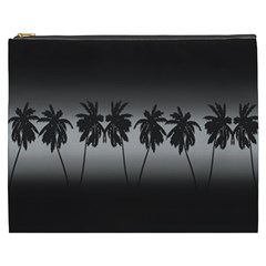 Tropical Sunset Cosmetic Bag (xxxl)  by Valentinaart