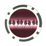 Tropical sunset Poker Chip Card Guard (10 pack) Front