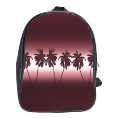 Tropical Sunset School Bags(large)  by Valentinaart