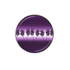 Tropical Sunset Hat Clip Ball Marker (4 Pack) by Valentinaart