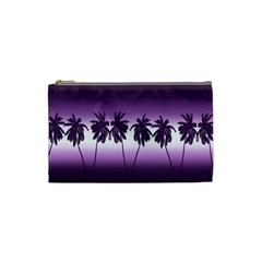 Tropical Sunset Cosmetic Bag (small)  by Valentinaart