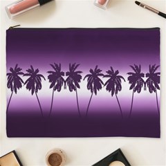 Tropical Sunset Cosmetic Bag (xxxl)  by Valentinaart