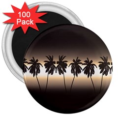 Tropical Sunset 3  Magnets (100 Pack) by Valentinaart