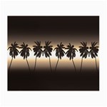 Tropical sunset Small Glasses Cloth (2-Side) Front