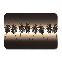 Tropical Sunset Plate Mats by Valentinaart