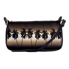 Tropical Sunset Shoulder Clutch Bags by Valentinaart