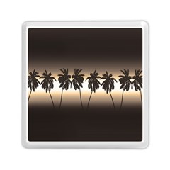 Tropical Sunset Memory Card Reader (square)  by Valentinaart