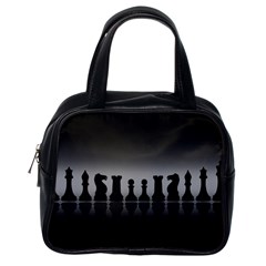 Chess Pieces Classic Handbags (one Side) by Valentinaart