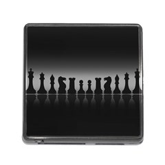 Chess Pieces Memory Card Reader (square) by Valentinaart