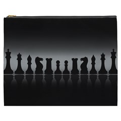 Chess Pieces Cosmetic Bag (xxxl)  by Valentinaart