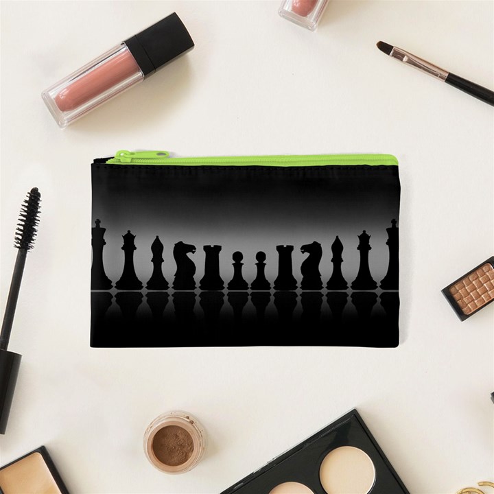 Chess Pieces Cosmetic Bag (XS)