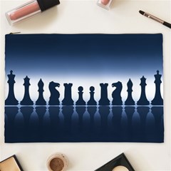 Chess Pieces Cosmetic Bag (xxl)  by Valentinaart