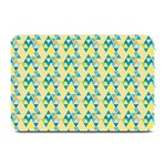 colorful triangle pattern Plate Mats 18 x12  Plate Mat