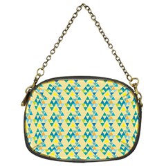 Colorful Triangle Pattern Chain Purses (one Side)  by berwies