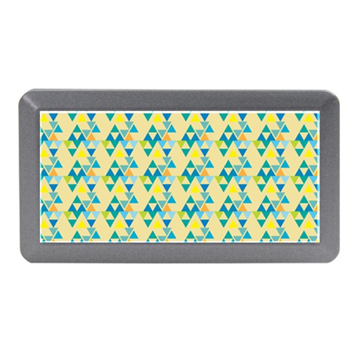 colorful triangle pattern Memory Card Reader (Mini)