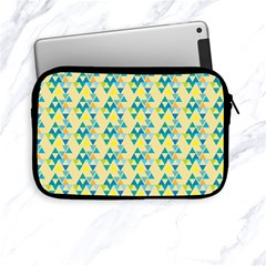 Colorful Triangle Pattern Apple Ipad Mini Zipper Cases by berwies