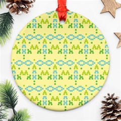 Simple Tribal Pattern Ornament (round) by berwies