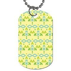 Simple Tribal Pattern Dog Tag (one Side) by berwies