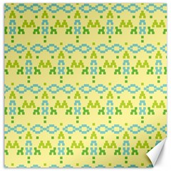 Simple Tribal Pattern Canvas 20  X 20   by berwies