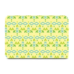 Simple Tribal Pattern Plate Mats by berwies