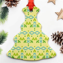 Simple Tribal Pattern Ornament (christmas Tree)  by berwies