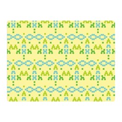 Simple Tribal Pattern Double Sided Flano Blanket (mini)  by berwies