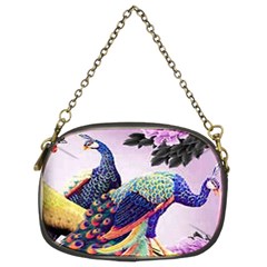 Diamond-embroidery-animal-peacock-pattern Chain Purse (two Sided)  by Samij0