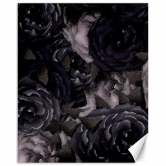 Dark Purple Roses Canvas 16  X 20   by LovelyDesigns4U