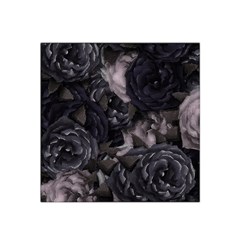 Dark Purple Roses Satin Bandana Scarf by LovelyDesigns4U