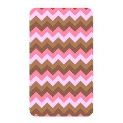 Shades Of Pink And Brown Retro Zigzag Chevron Pattern Memory Card Reader by Nexatart