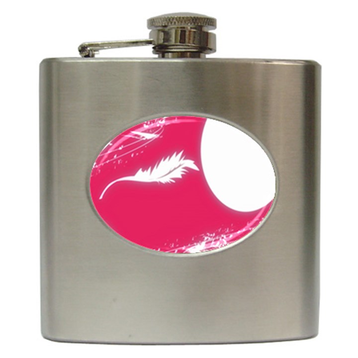 Hintergrund Tapete Texture Hip Flask (6 oz)