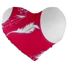 Hintergrund Tapete Texture Large 19  Premium Heart Shape Cushions by Nexatart