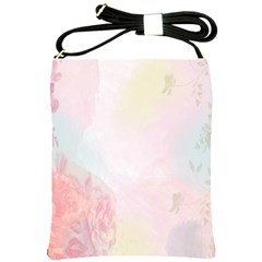 Watercolor Floral Shoulder Sling Bags