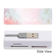 Watercolor Floral Memory Card Reader (Stick) 