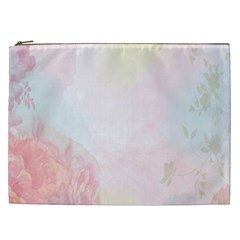 Watercolor Floral Cosmetic Bag (XXL) 