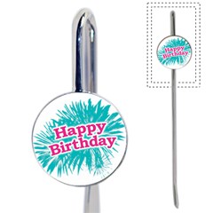 Happy Brithday Typographic Design Book Mark by dflcprints