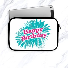 Happy Brithday Typographic Design Apple Ipad Mini Zipper Cases by dflcprints