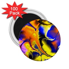 Fractal Art Pattern Cool 2.25  Magnets (100 pack) 