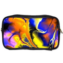 Fractal Art Pattern Cool Toiletries Bags by Nexatart