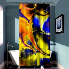 Fractal Art Pattern Cool Shower Curtain 36  x 72  (Stall) 