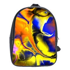 Fractal Art Pattern Cool School Bags (XL) 