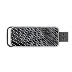 Abstract Architecture Pattern Portable Usb Flash (one Side) by Nexatart