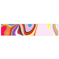 Colourful Abstract Background Design Flano Scarf (small) by Nexatart